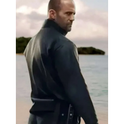 Jason Statham A Working Man 2025 Black Jacket